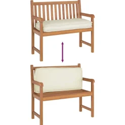 vidaXL Decoración-Cojín 120 x 50 x 12 cm Tela Oxford