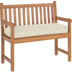 vidaXL Cojín 110 x 40 x 8 cm Tela Oxford Crema Outlet