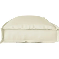 vidaXL Cojín 110 x 40 x 8 cm Tela Oxford Crema Outlet