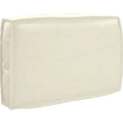 vidaXL Cojín 60 x 40 x 12 cm Tela Oxford Crema Outlet