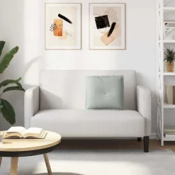 vidaXL Decoración-Cojín de Espalda 50 x 45 cm Tela de pana
