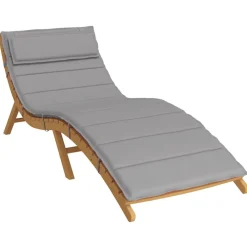 vidaXL Decoración-Cojín de tumbona de tela Oxford 180x60x4 cm