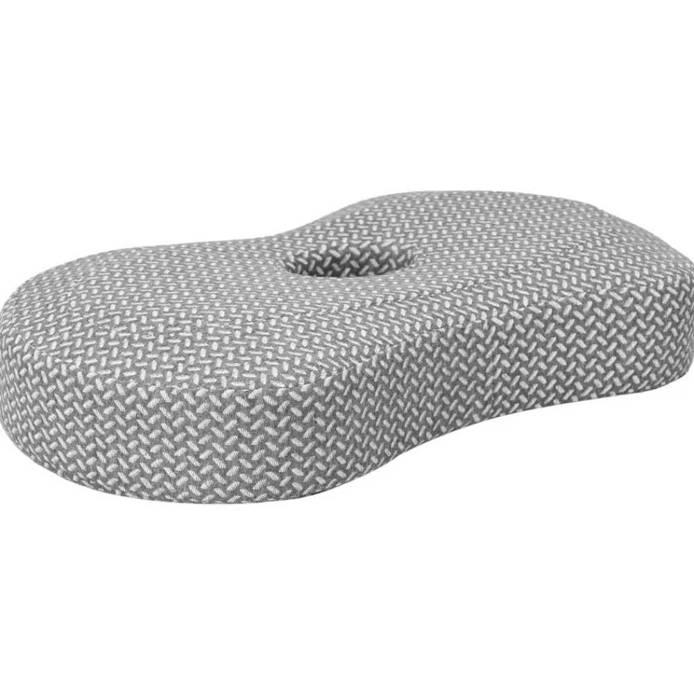 vidaXL Ropa De Casa-Cojín para el Cuello Color sólido 53 x 34,5 x 10,5 cm