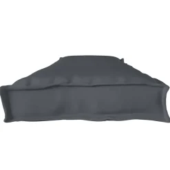 vidaXL Cojín para palet 180 x 40 x 8 cm Tela Oxford Antracita