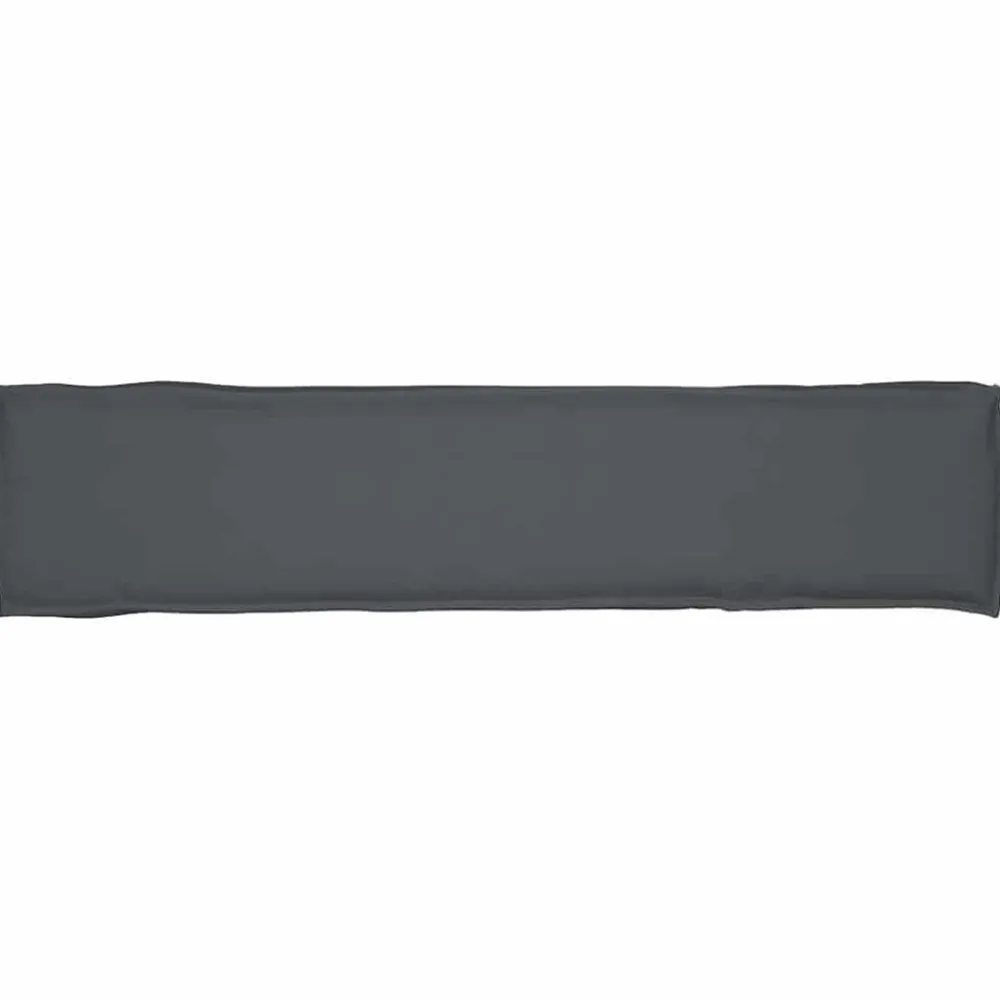vidaXL Cojín para palet 180 x 40 x 8 cm Tela Oxford Antracita