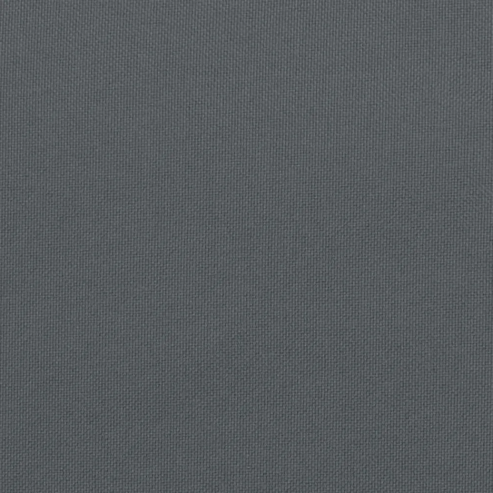 vidaXL Cojín para palet 180 x 40 x 8 cm Tela Oxford Antracita
