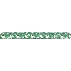 vidaXL Decoración-Cojín para palet Patrón de hoja 200 x 40 x 8 cm Tela Oxford