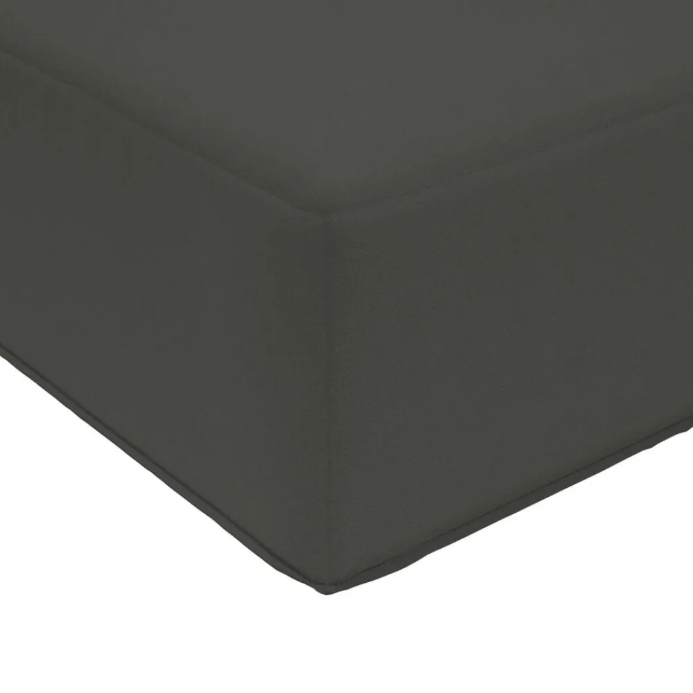 vidaXL Cojín para sofá de exterior 3 pcs Poliéster Antracita Discount