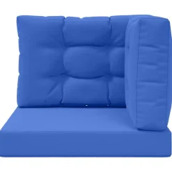 vidaXL Cojín para sofá de exterior 3 pcs Poliéster Tuquesa