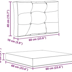 vidaXL Cojín para sofá de exterior 3 pcs Poliéster Tuquesa