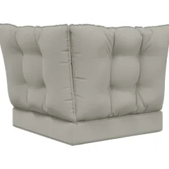 vidaXL Decoración-Cojín para sofá de exterior 3 pcs Poliéster