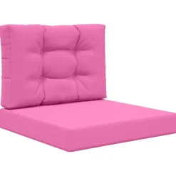 vidaXL Decoración-Cojín para sofá de exterior 2 pcs Poliéster