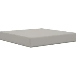 vidaXL Cojín para sofá de exterior 2 pcs Poliéster Gris New