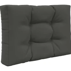 vidaXL Cojín para sofá de exterior 2 pcs Poliéster Antracita Online
