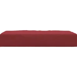 vidaXL Cojín para sofá de palets tela Oxford rojo tinto 60x60x9,5 cm Rojo vino tinto Online