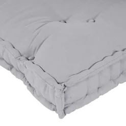 vidaXL Cojín para Sofá Pallet 2 pcs 120 x 80 x 38 cm Tela Gris Clearance