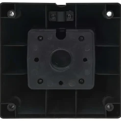vidaXL Columna de 4 enchufes de exterior 16x16x39,5 cm Negro y verde Hot