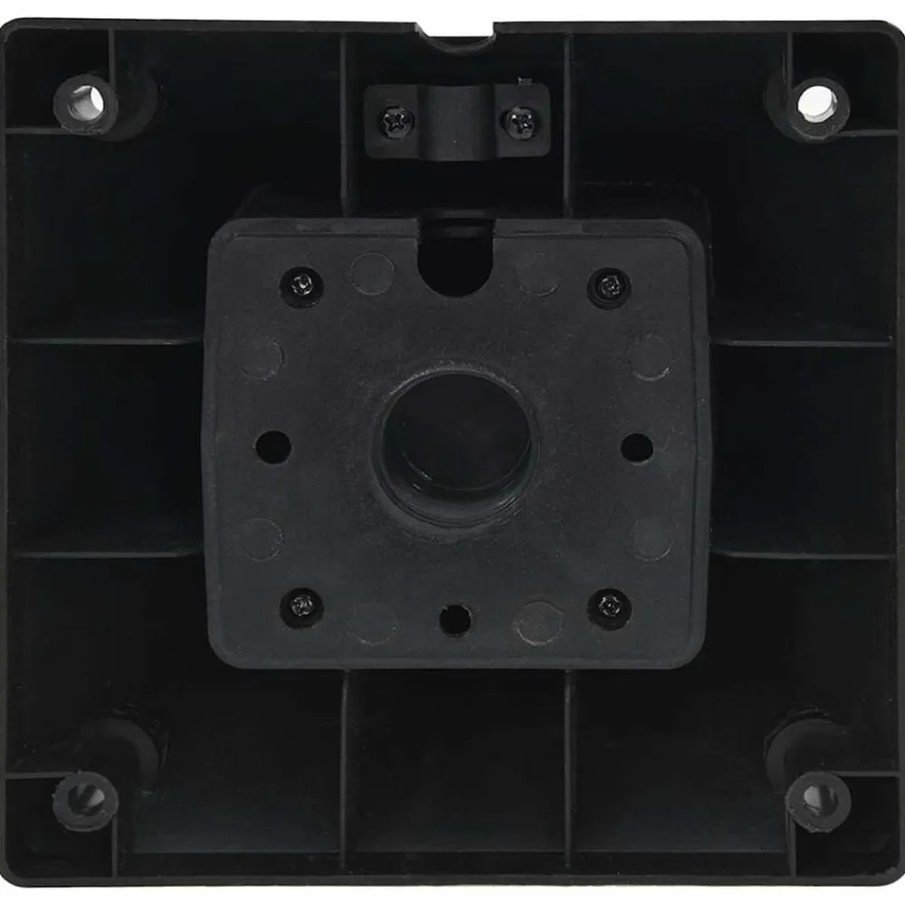 vidaXL Columna de 4 enchufes de exterior 16x16x39,5 cm Negro y verde Hot