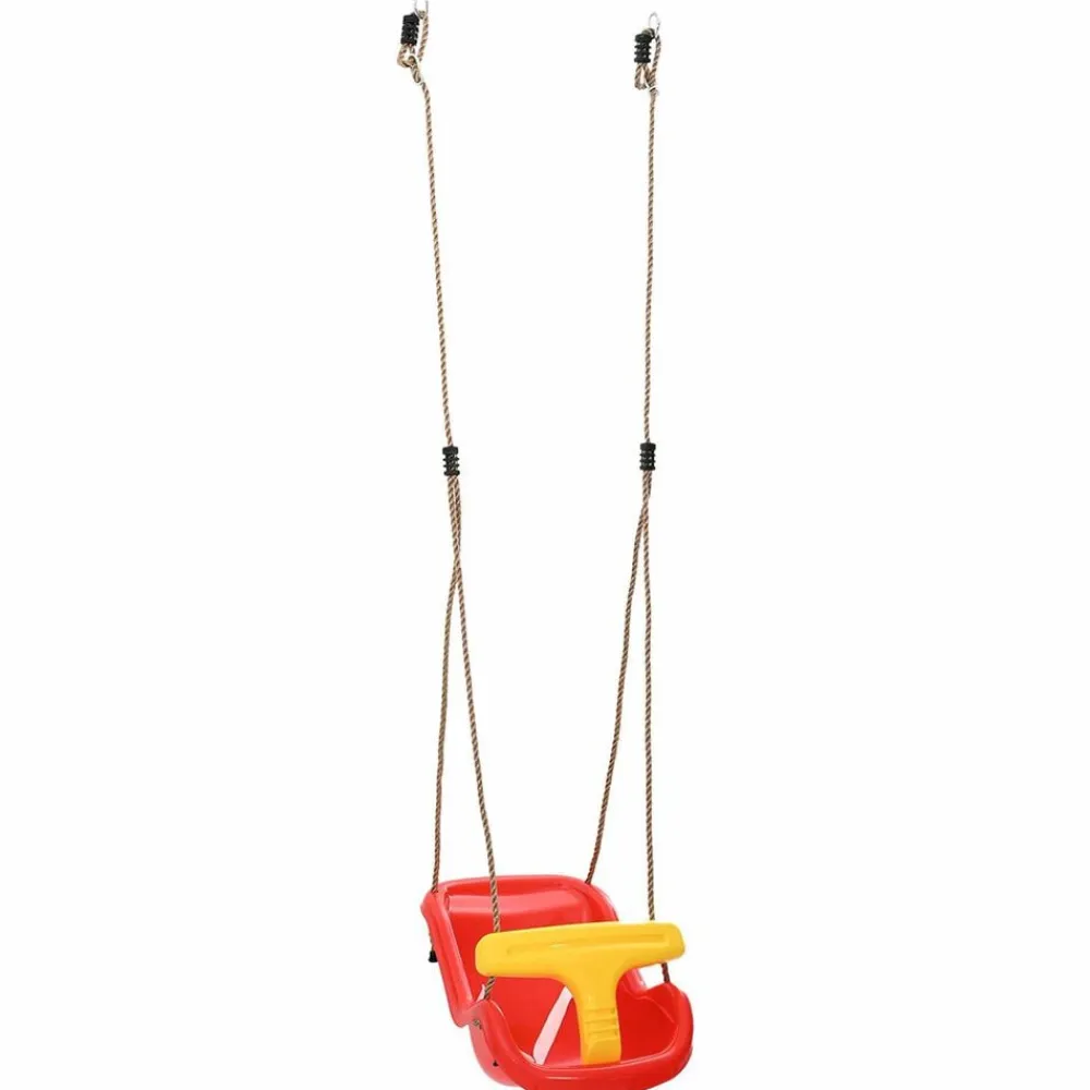 vidaXL Columpio infantil Rojo 36 x 43 x 42 cm Plástico Clearance