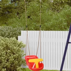 vidaXL Columpio infantil Rojo 36 x 43 x 42 cm Plástico Clearance