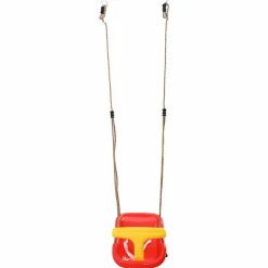 vidaXL Columpio infantil Rojo 36 x 43 x 42 cm Plástico Clearance