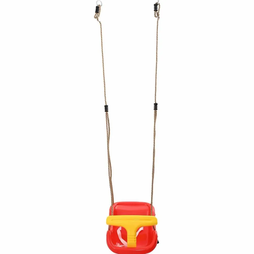vidaXL Columpio infantil Rojo 36 x 43 x 42 cm Plástico Clearance