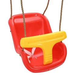 vidaXL Columpio infantil Rojo 36 x 43 x 42 cm Plástico Clearance