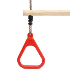 Niños vidaXL Juguetes Y Actividades Para Bebés-Columpio trapecio con anillas