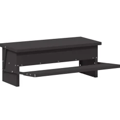 vidaXL Comedero de Pedal para Pollos 48,5 x 39,5 x 19 cm Negro Online