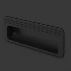 vidaXL Comedero para ciervos 28 x 30 x 80 cm Negro Discount