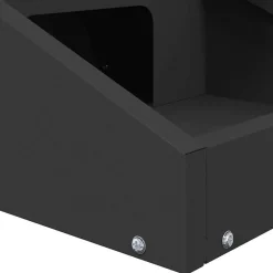 vidaXL Comedero para ciervos 28 x 30 x 80 cm Negro Discount