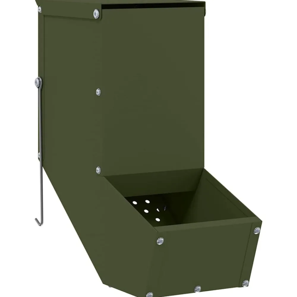 vidaXL Productos Para Mascotas-Comedero para Conejos 12,5 x 26 x 28,5 cm