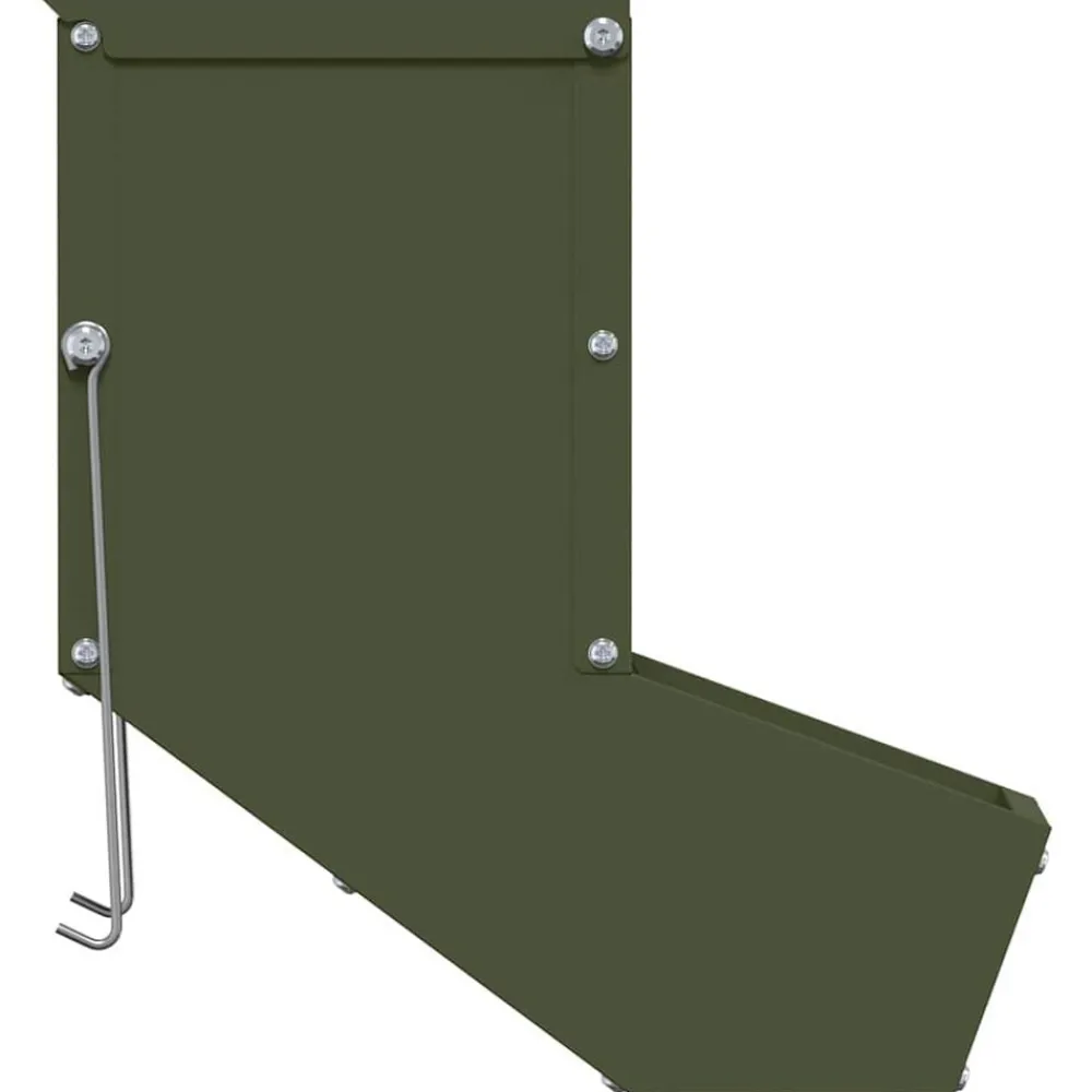 vidaXL Productos Para Mascotas-Comedero para Conejos 12,5 x 26 x 28,5 cm
