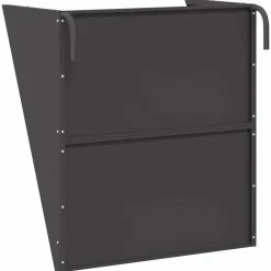 vidaXL Comedero para Heno Colgante 61 x 33 x 66 cm Negro Hot