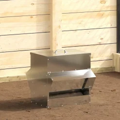 vidaXL Productos Para Mascotas-Comedero para pollos 40,5 x 45 x 41 cm