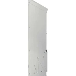 vidaXL Comedero para pollos Plateado 13 x 12 x 51 cm Acero galvanizado Best