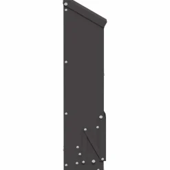 vidaXL Comedero para pollos 13 x 12 x 51 cm Negro Clearance