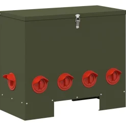 vidaXL Productos Para Mascotas-Comedero para pollos 60,5 x 29 x 51 cm