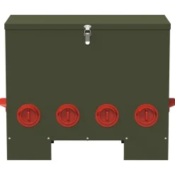 vidaXL Productos Para Mascotas-Comedero para pollos 60,5 x 29 x 51 cm