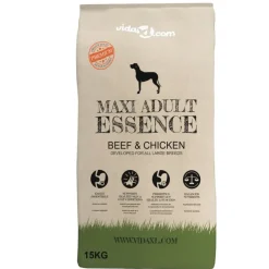 vidaXL Productos Para Mascotas-Comida seca perros Maxi Adult Essence Beef&Chicken 2 uds 30 kg