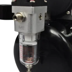 vidaXL Herramientas-Compresor de aerógrafo con 2 pistolas