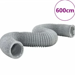 vidaXL Conducto de escape PVC 6 m Ø10 cm
