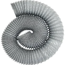 vidaXL Conducto de escape PVC 6 m Ø10 cm