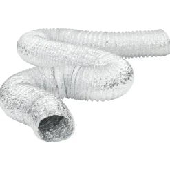 vidaXL Ventilación Y Calefacción-Conducto de ventilación de aluminio 6 m Ø10 cm