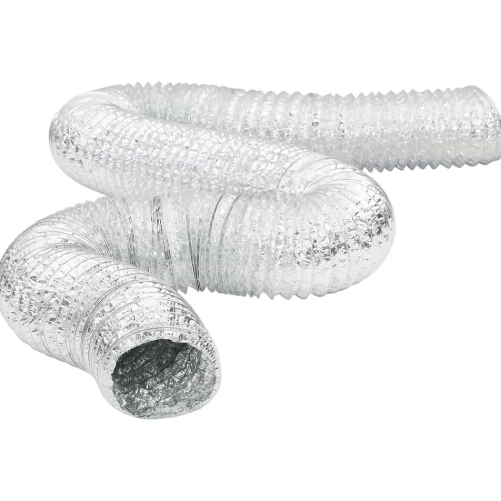 vidaXL Ventilación Y Calefacción-Conducto de ventilación de aluminio 6 m Ø10 cm