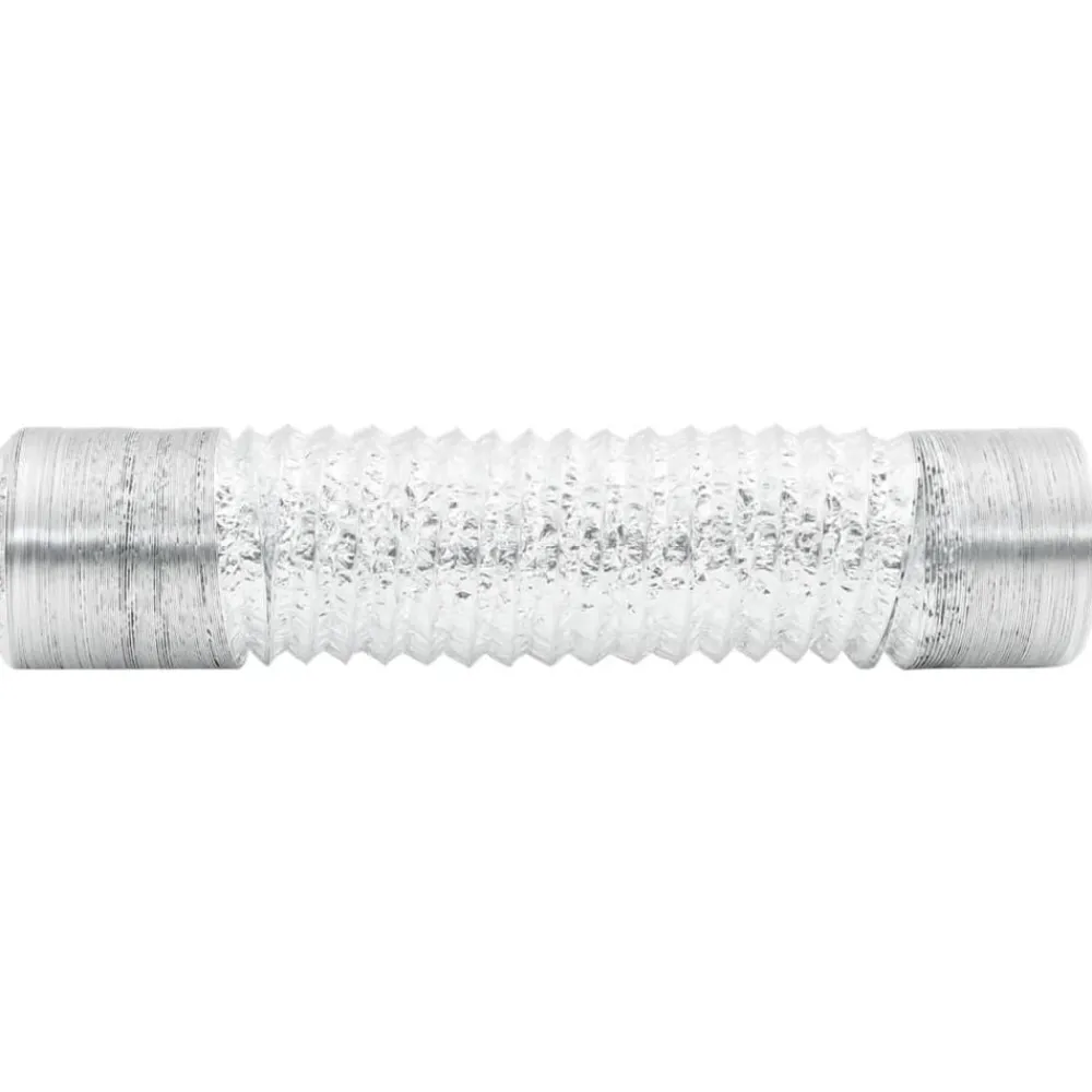 vidaXL Ventilación Y Calefacción-Conducto de ventilación de aluminio 6 m Ø10 cm