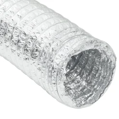 vidaXL Ventilación Y Calefacción-Conducto de ventilación de aluminio 6 m Ø10 cm