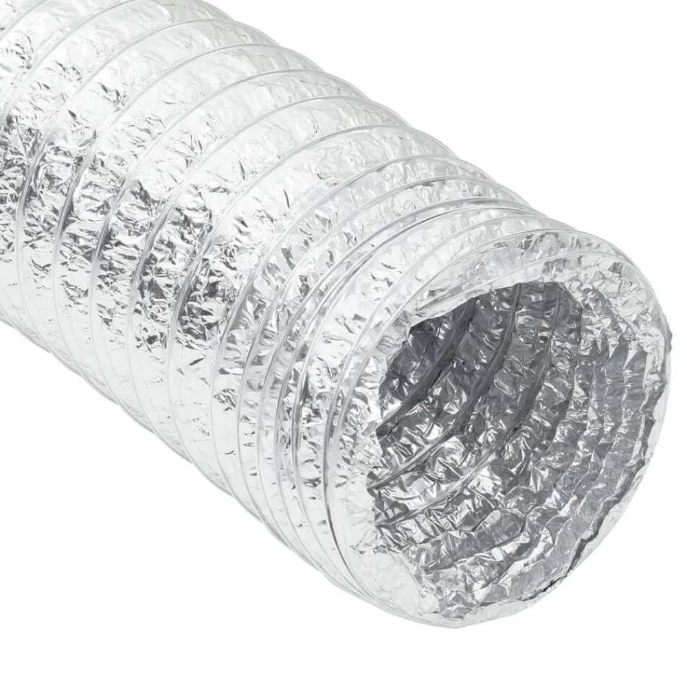 vidaXL Ventilación Y Calefacción-Conducto de ventilación de aluminio 6 m Ø10 cm