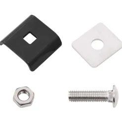 vidaXL Vallas De Jardín-Conector de enrejado 25 sets gris
