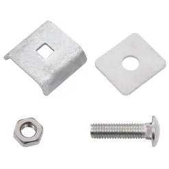 vidaXL Vallas De Jardín-Conector de enrejado 25 sets